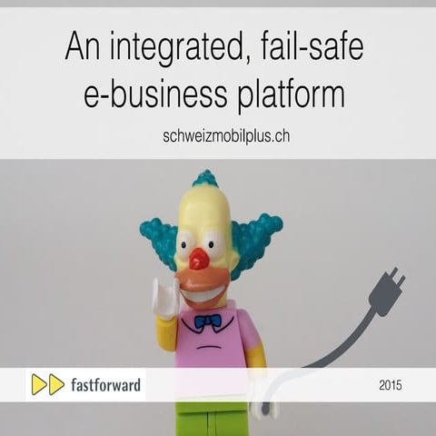 An integrated, fail safe e-business platform based on open source solutions