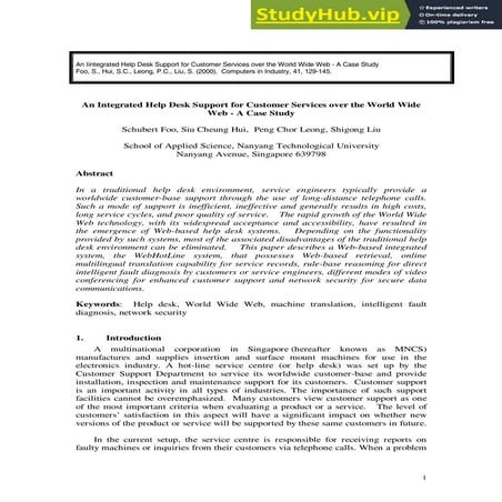 Helpdesk SRS document | DOC