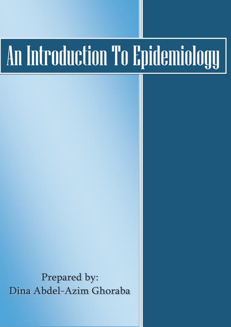 Epidemiology