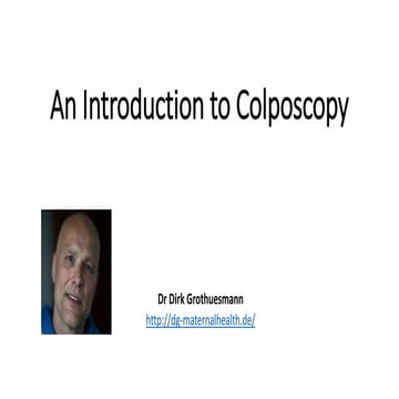 An Introduction to Colposcopy Grothuesmann