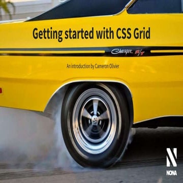 An introduction to css grid