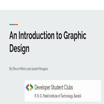 An introduction to graphic design