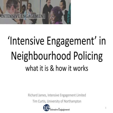 An introduction to Intensive Engagement | PPTX
