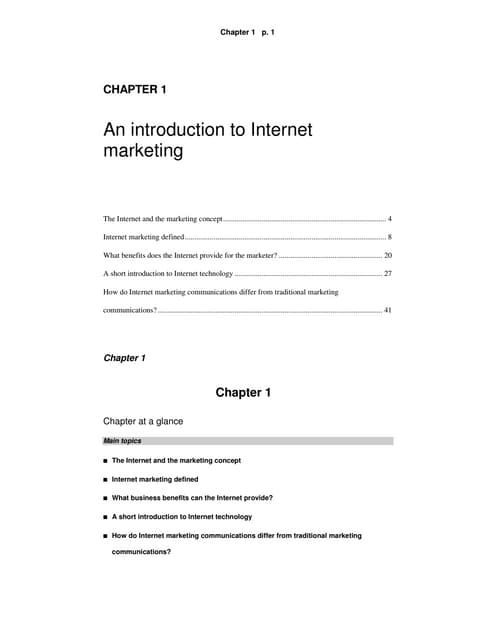 An Introduction to Internet Marketing by Ashu Rajdor