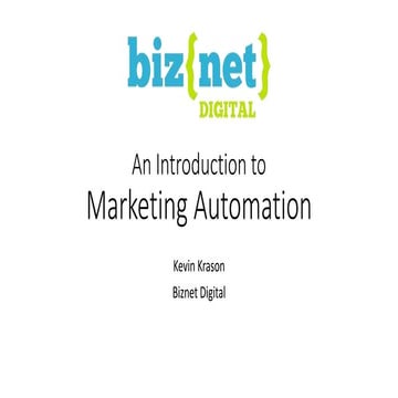 An Introduction to Marketing Automation
