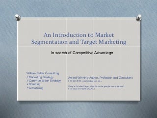 I Noticed This Horrible Information About Target Market And I Had To Google It
