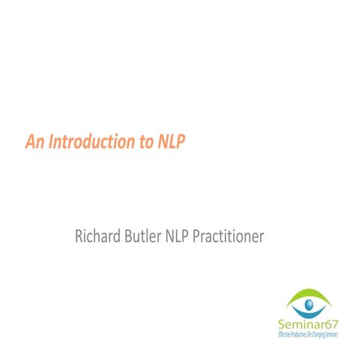An introduction to nlp | PPTX | Internet for Beginners | Internet