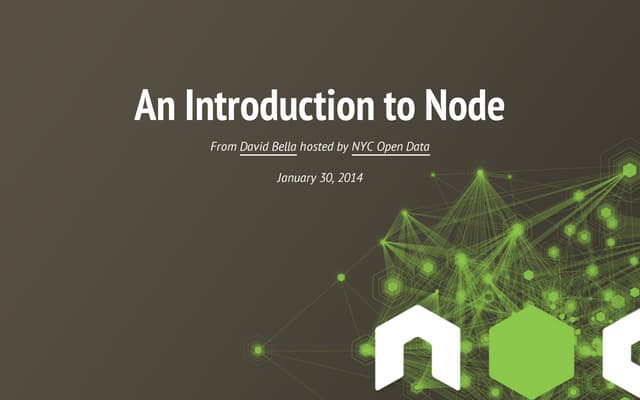 An introduction to node3