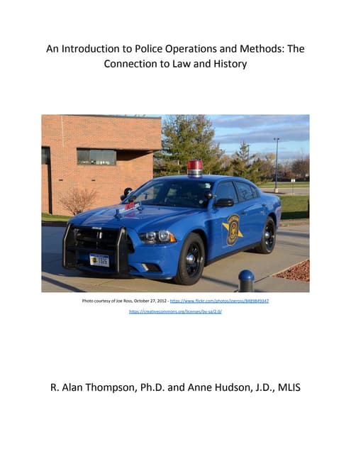 Challenges in Policing and Law Enforcement The criminal ju.docx