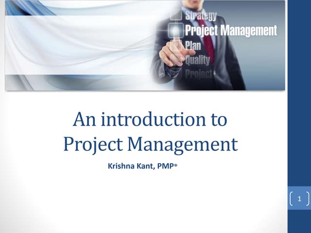An Introduction to Project Management 