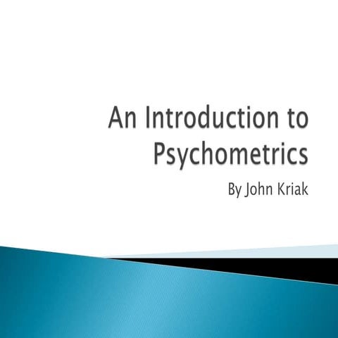 Psychometrics visual data 7