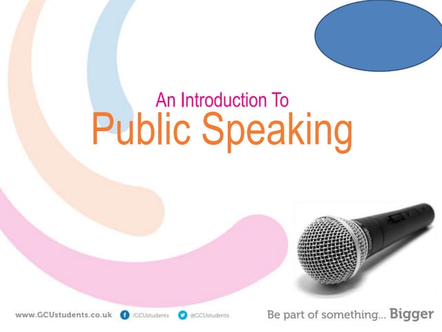 An Introduction To Public Speaking Training Session.pptx