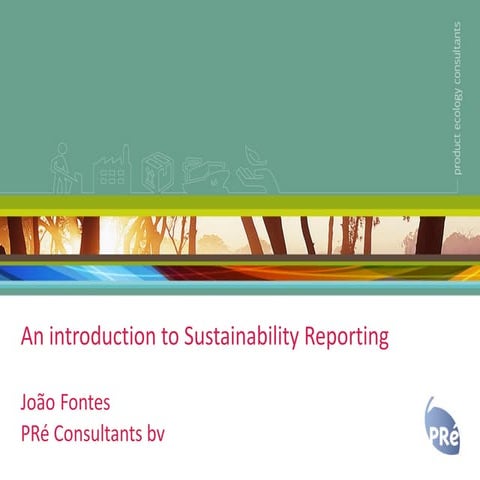An introduction to sustainability reporting