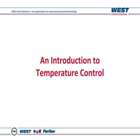 An introduction to temperature control