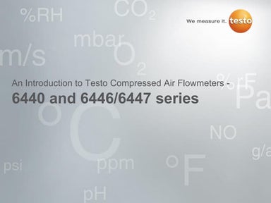 Compressed Air Flowmeters