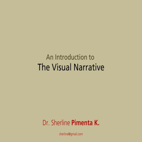 An Introduction to Visual Narratives 