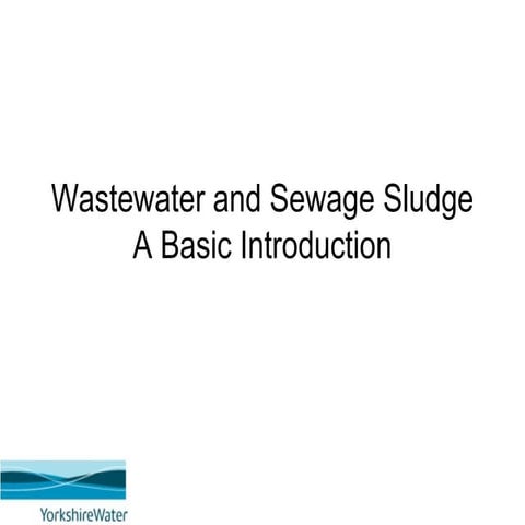 An Introduction to Wastewater Principles