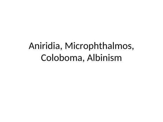 Albinism.pptx