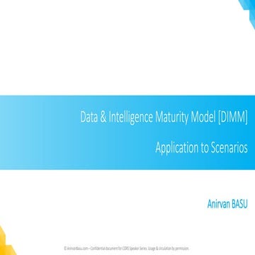 Anirvan Basu - Data & Intelligence Maturity Model (without voice) - Part 2.pdf