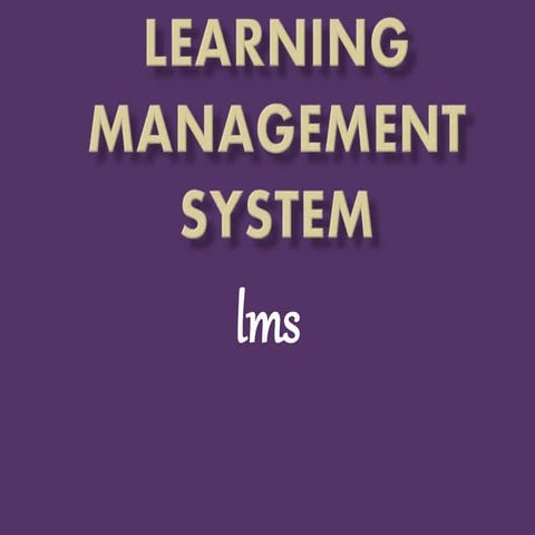 Anjali lms and cms presentation ppt