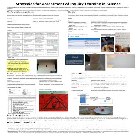 Anja Luther - Strategies for assessment of inquiry learning in science
