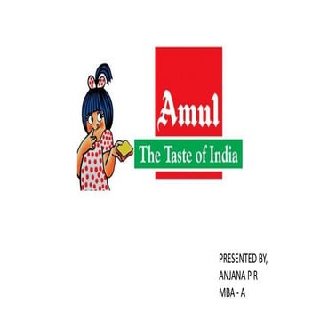 AMUL company ppt