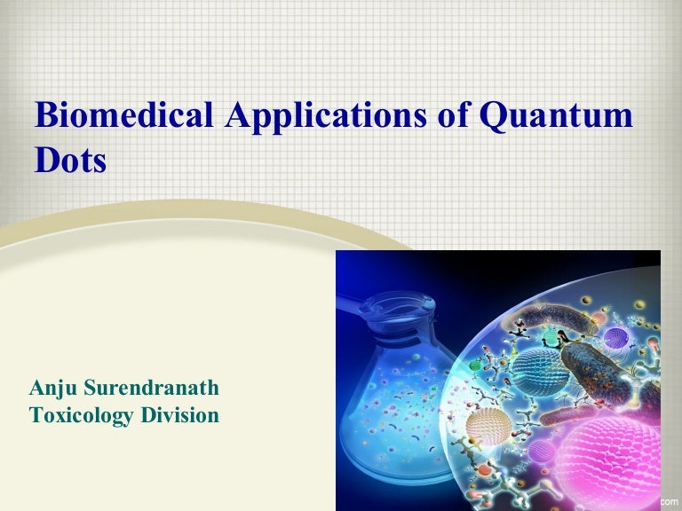 Biomedical applications of quantum dots