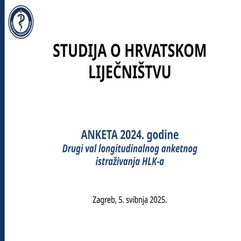 Studija hrvatskog liječništva 2024. - bolnički liječnici