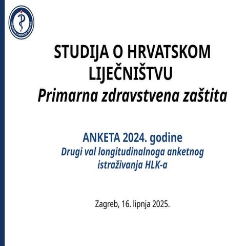 Longitudinalno istraživanje stavova liječnika u PZZ-u