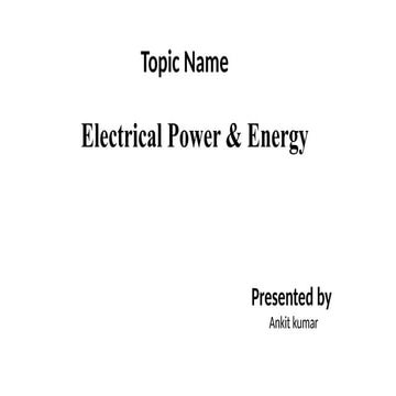 Electrical and electronics file of ppt new | PPTX