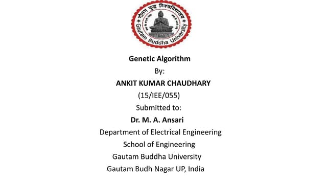 Genetic Algorithm