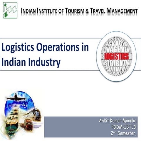 Logistics operations in india