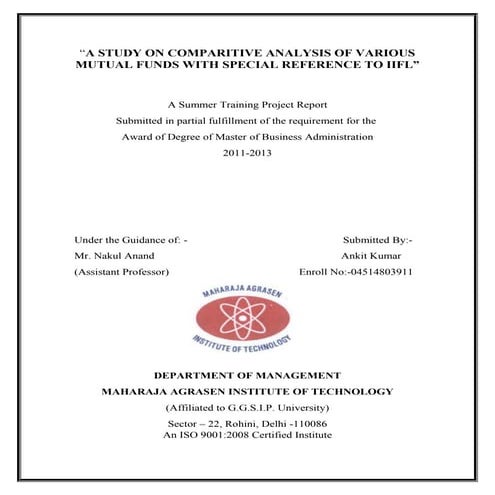 Ankit project report final