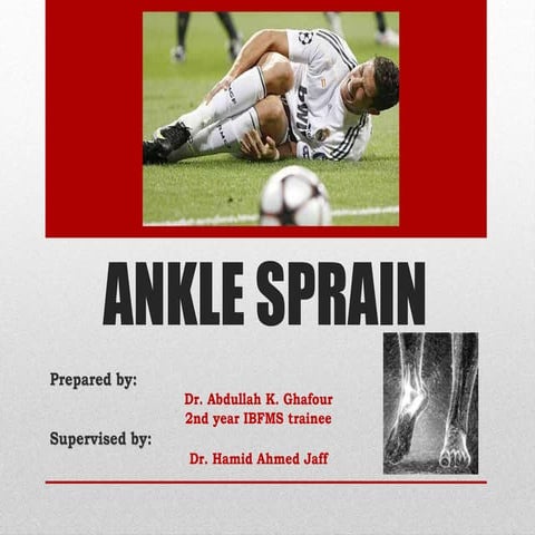 Ankle Sprain