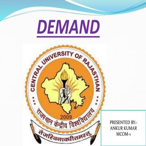 Ankur ppt demand