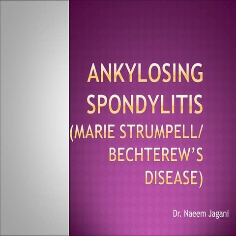 Ankylosing spondylitis pathogenesis