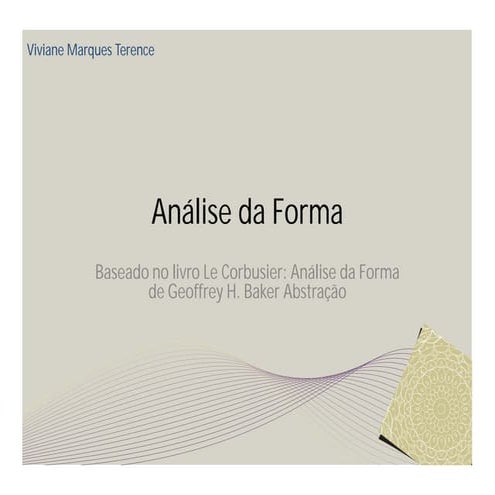 Análise da forma na arquitetura