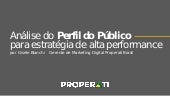 Análise do Perfil do Público para e...