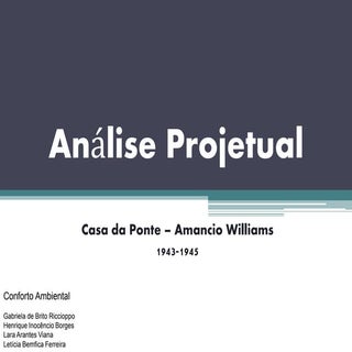 Análise projetual   blog 2