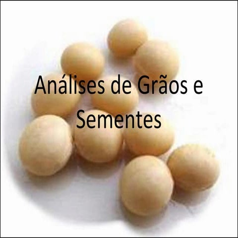 Análises de Grãos