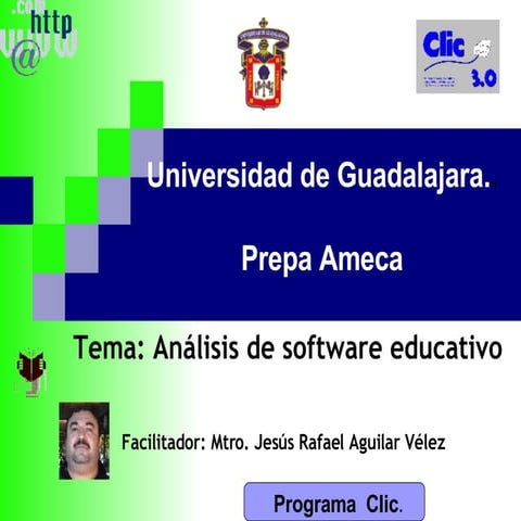 Análisis de Software Educativo