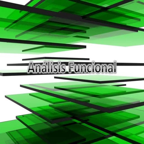 AnáLisis Funcional