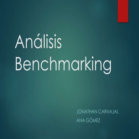 Análisis benchmarking