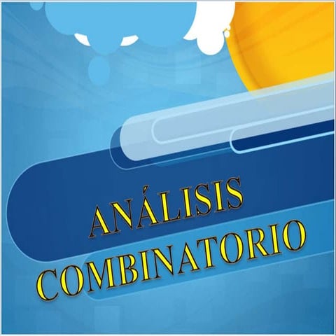 Análisis combinatorio   4º