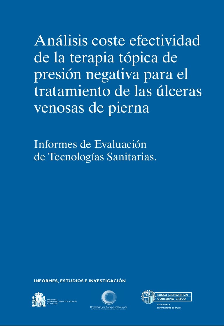 De estudio úlceras pierna de tratamiento la venosas de