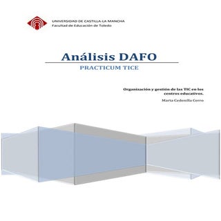 Análisis DAFO. Practicum TICE