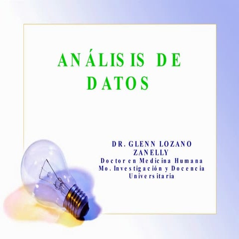 Análisis de Datos