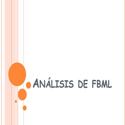 AnáLisis De Fbml