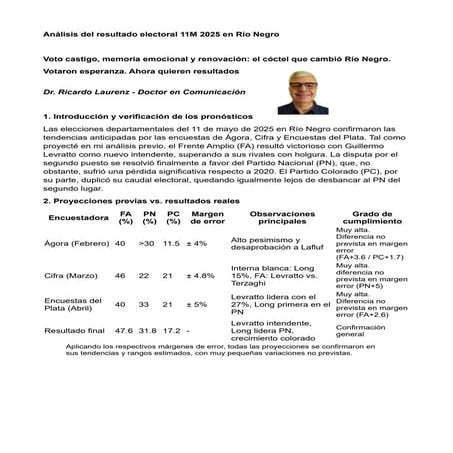 Análisis del resultado electoral 11M en Río Negro Dr. Ricardo Laurenz.pdf