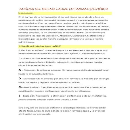 ANÁLISIS DEL SISTEMA LADME EN FARMACOCINÉTICA (1).pdf